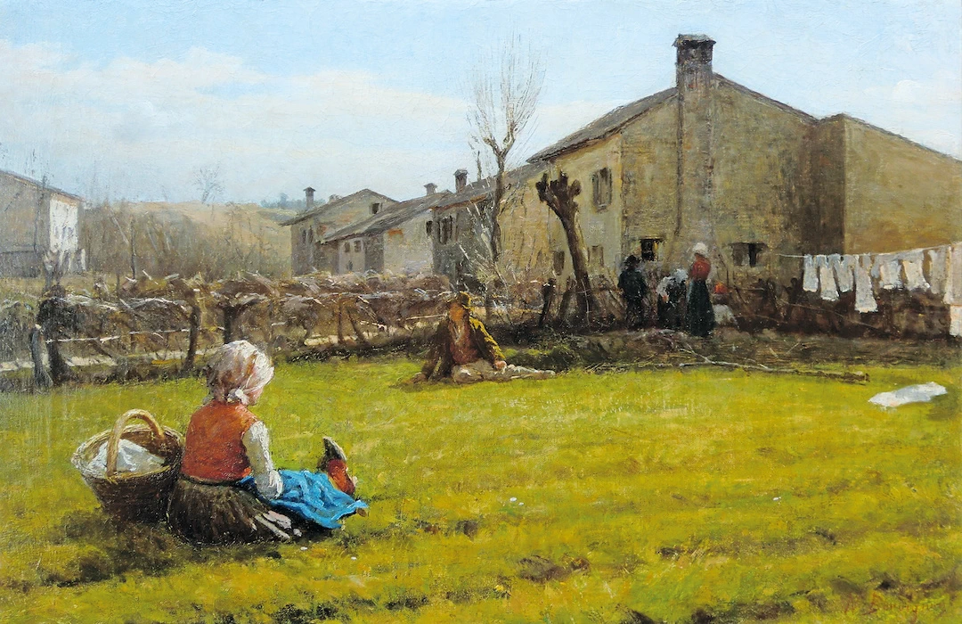 Noè Bordignon 1 Vita quotidiana a San Zenone, 1885 1890 c