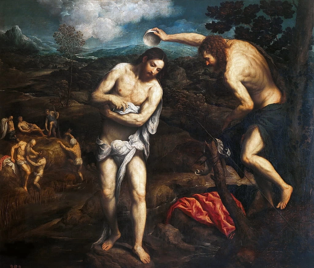 Paris Bordon 60 Il battesimo di Cristo Pinacoteca Brera, Milano