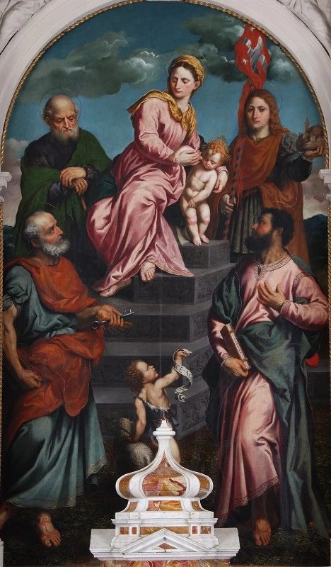 Paris Bordon 80 Madonna col Bambino e santi