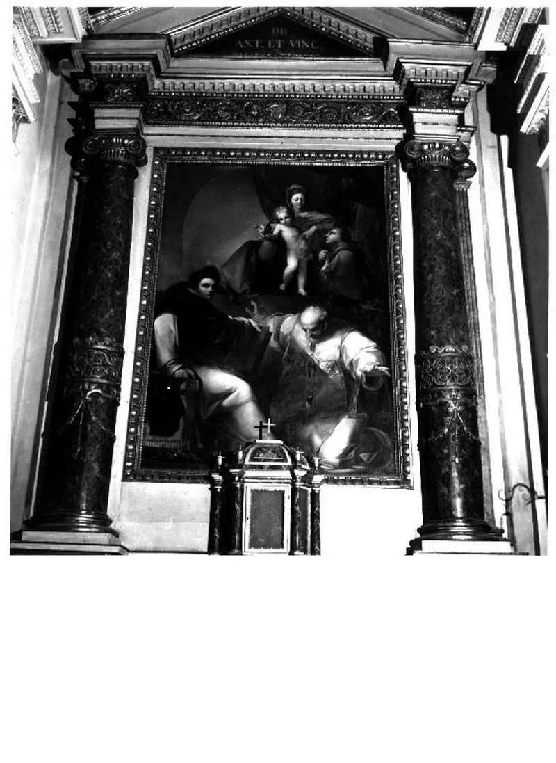 Borghesi Giovan Battista 18 Madonna con Bambino e Santi Antonio da Padova, Vincenzo Ferreri, Andrea d'Avellino Colorno, Parma