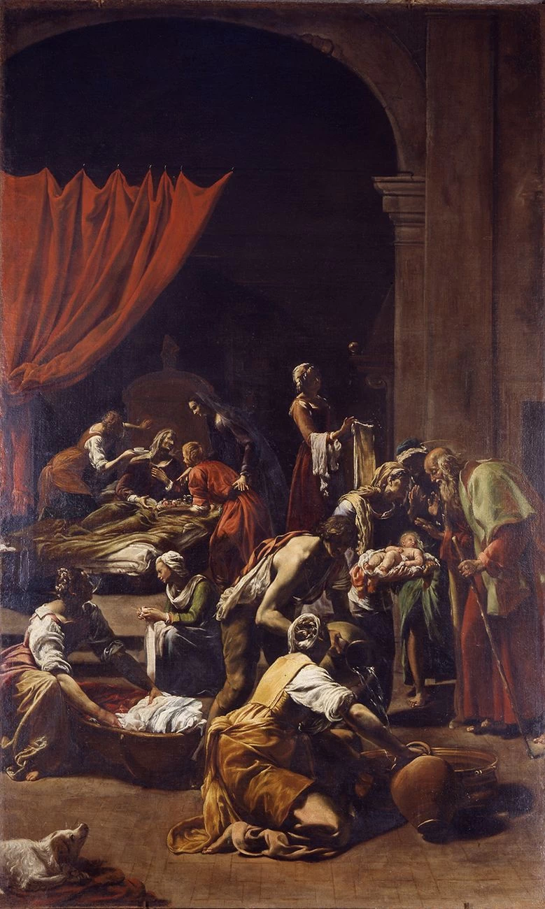 Orazio Borgianni 28 Natività della Vergine Santuario di Nostra Signora della Misericordia di Savona