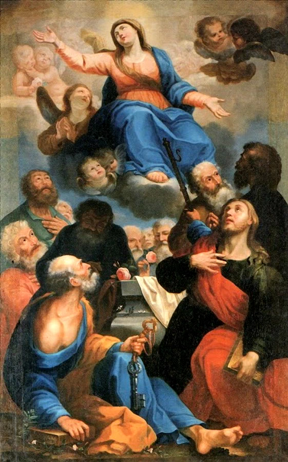 Orazio Borgianni 4 Assunta Roma, Basilica del Sacro Cuore di Gesù
