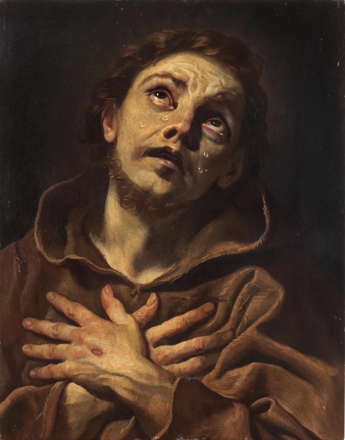 Orazio Borgianni 43 San Francesco in preghiera