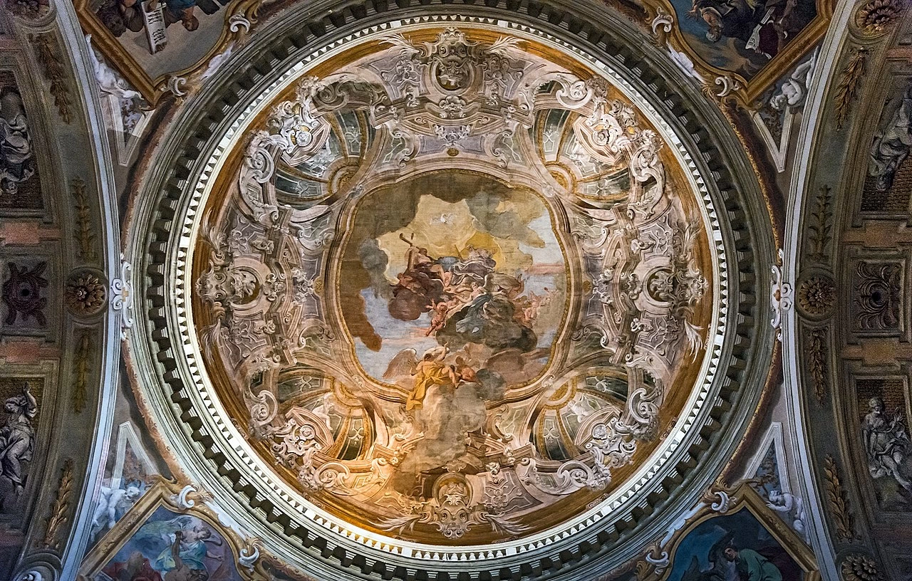 Mattia Bortoloni 57 Gloria di san Gaetano San Nicola da Tolentino, Venezia