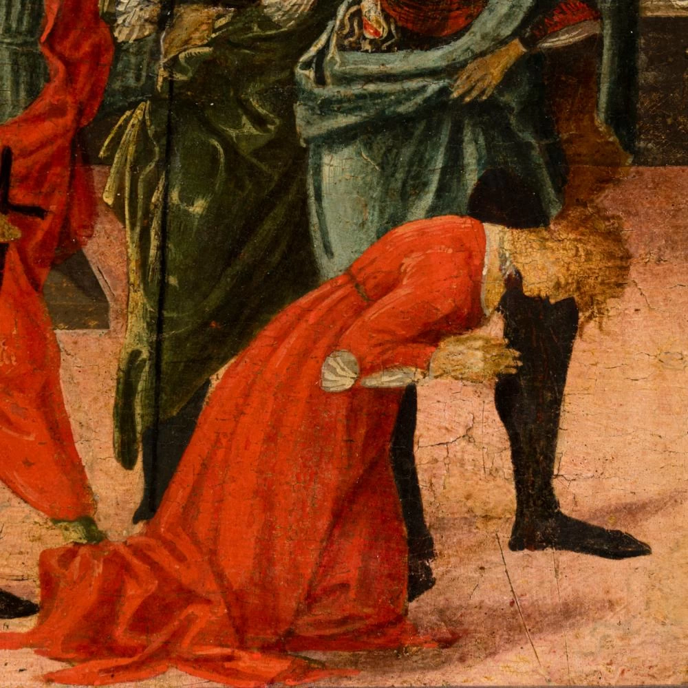 Raffaello Botticini 44 Martirio di una Santa dettaglio 6