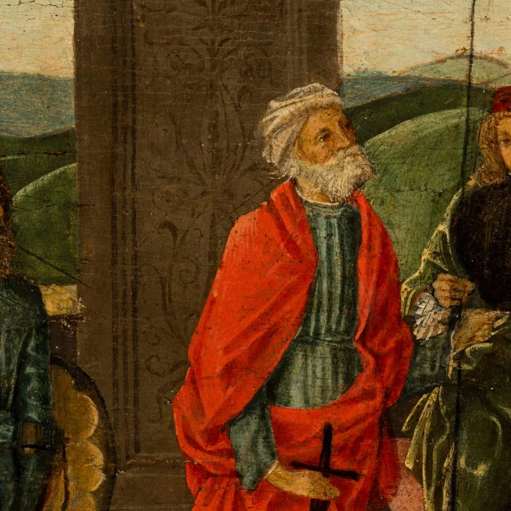Raffaello Botticini 45 Martirio di una Santa dettaglio