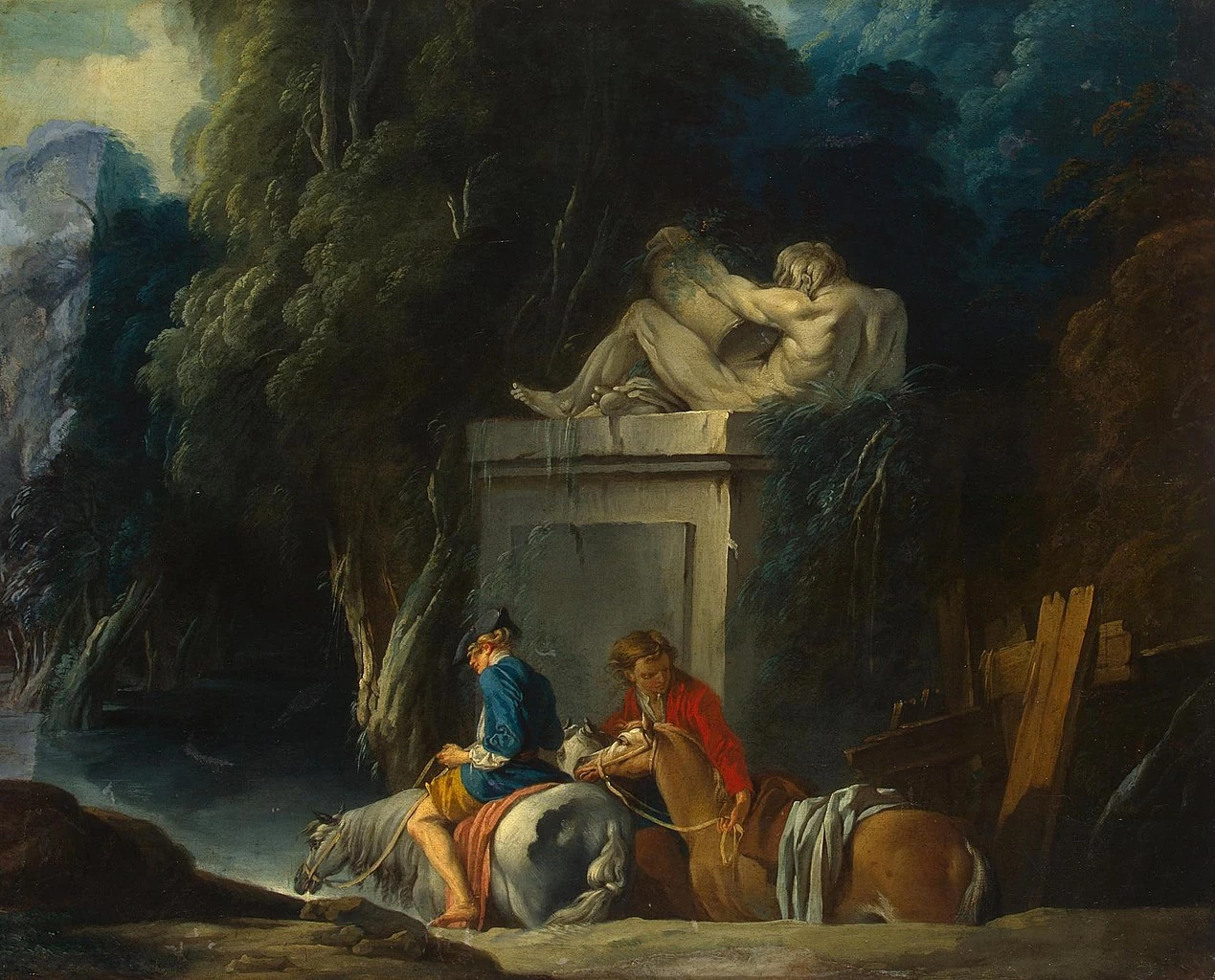 François Boucher 18 Attraverso il guado Hermitage, San Pietroburgo