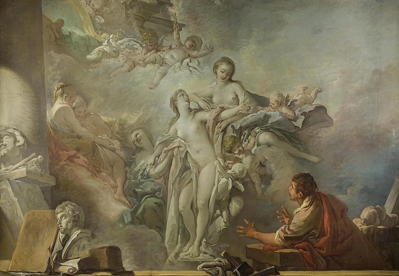 François Boucher 186 Pigmalione e Galatea Hermitage, San Pietroburgo