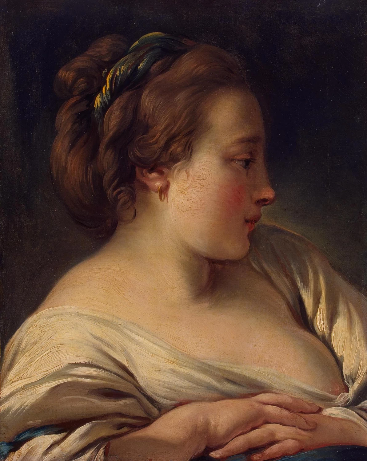 François Boucher 222 Testa di fanciulla Hermitage, San Pietroburgo