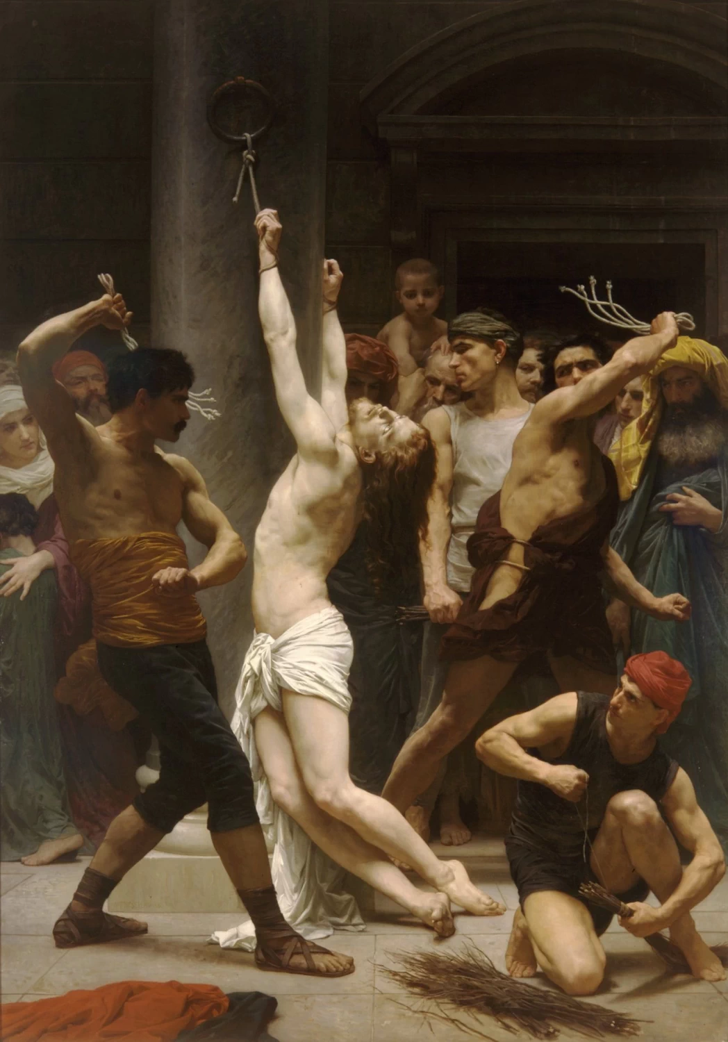 William Adolphe Bouguereau 111 La flagellazione di Cristo Musée des Beaux Arts de La Rochelle