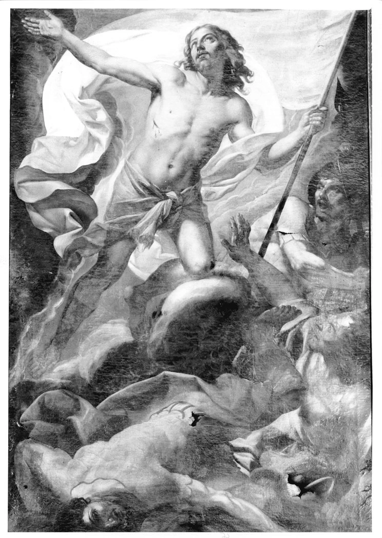 Giacinto Brandi 50 resurrezione di Cristo Chiesa di S. Angelo Magno, Ascoli Piceno