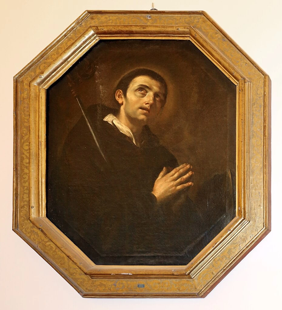 Giacinto Brandi 64 san Ludovico di Tolosa Collections of Opificio delle pietre dure Museum