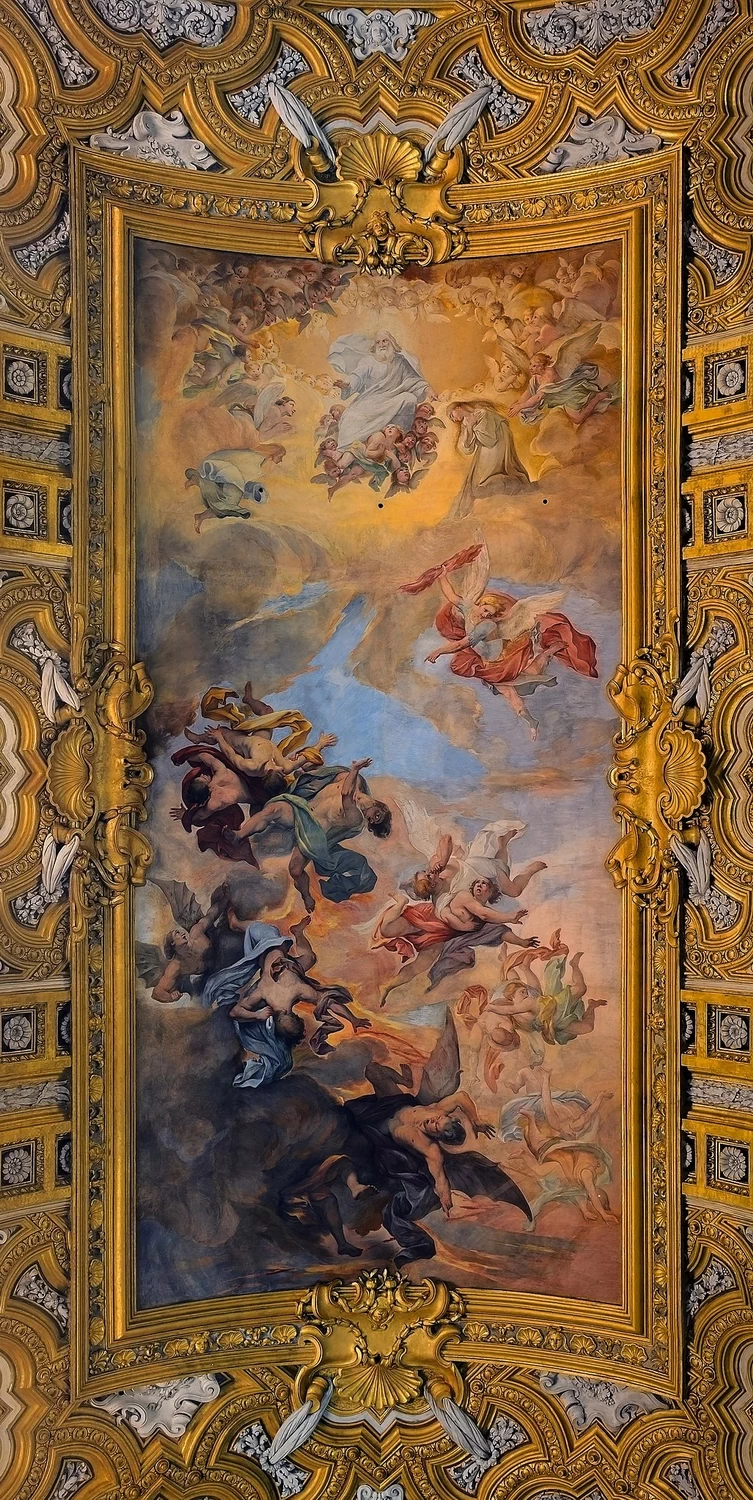 Giacinto Brandi 75 Soffitto di San Carlo al Corso (Roma)