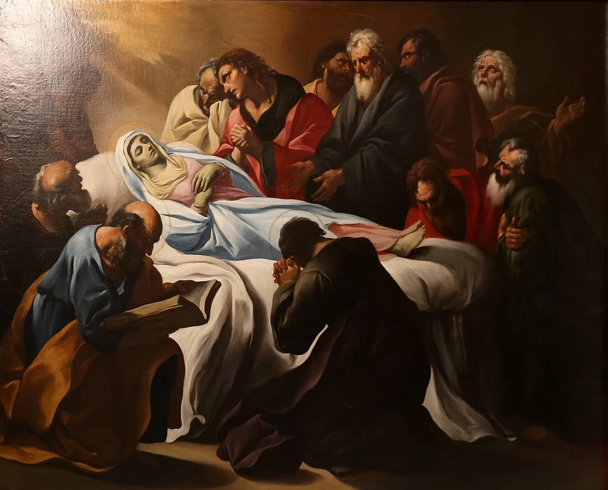Giacinto Brandi 79 transito della Vergine San Filippo Neri, L'Aquila