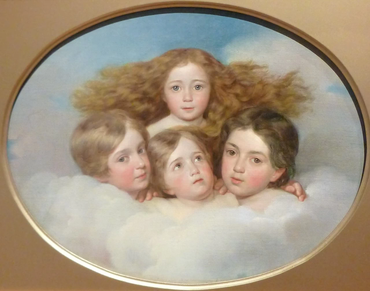 Karl Pavlovič Brjullov 113 Ritratto di Grigory, Evgeny, Lev e Feofil Gagarins, 1824 Hermitage, San Pietroburgo