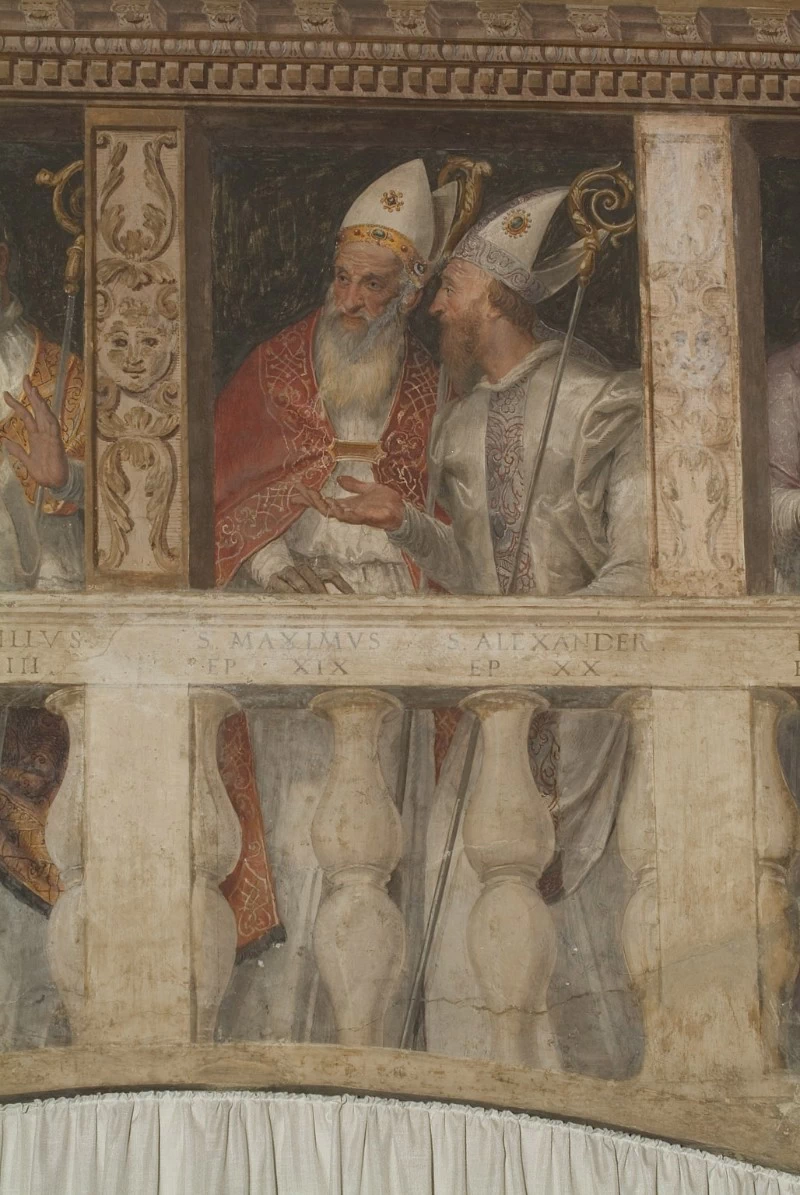Ritratto dei santi vescovi Massimo e Alessandro