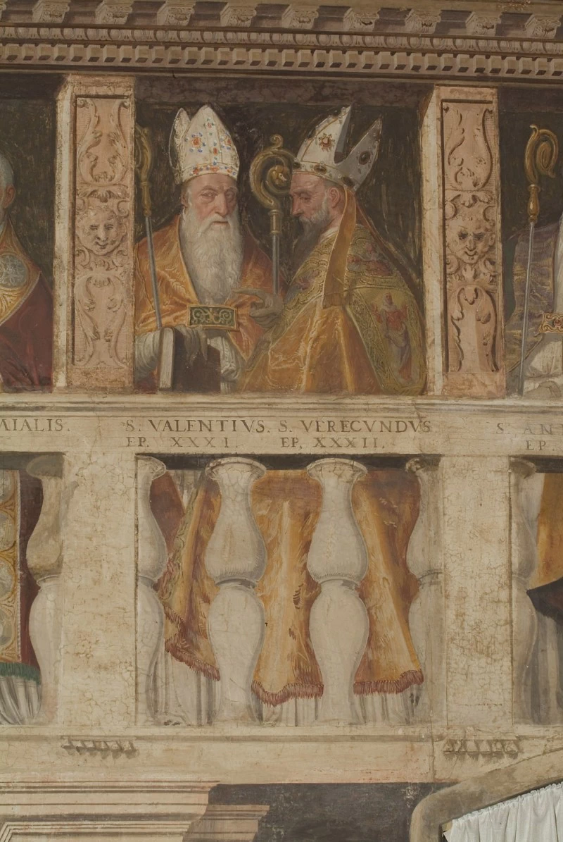 Ritratto dei santi vescovi Valente e Verecondo