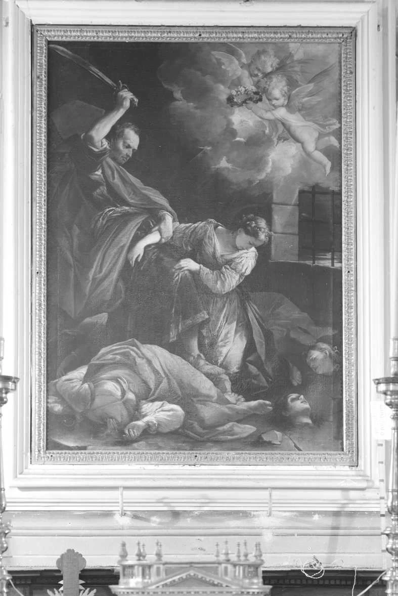 Giovanni Antonio Burrini 46 martirio di san Eufemia Ravenna
