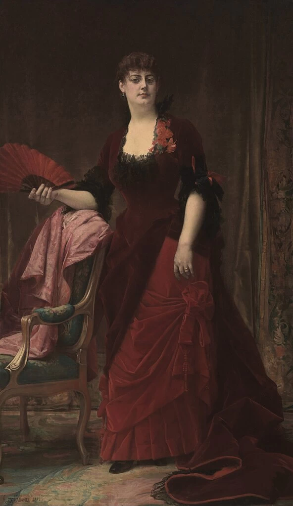 Alexandre Cabanel 86 Ritratto di Arabella Worsham, 1882 Fine Arts Museums of San Francisco