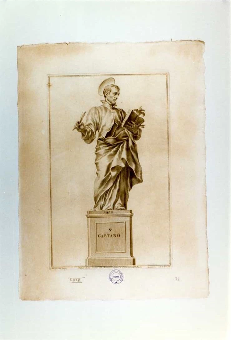 Giuseppe Cades 109 San Gaetano Istituto d'Arte Duccio di Buoninsegna, Siena