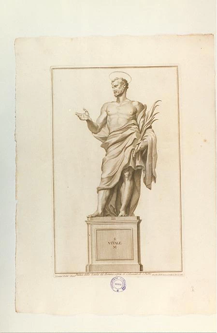 Giuseppe Cades 138 San Vitale Biblioteca comunale Michele Romano