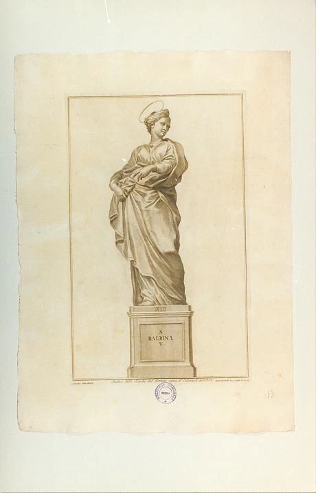 Giuseppe Cades 140 Santa Balbina Biblioteca Comunale Michele Romano