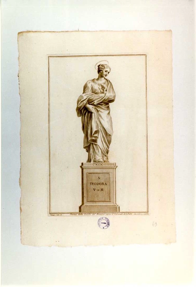 Giuseppe Cades 149 Santa Teodora Biblioteca Comunale Michele Romano