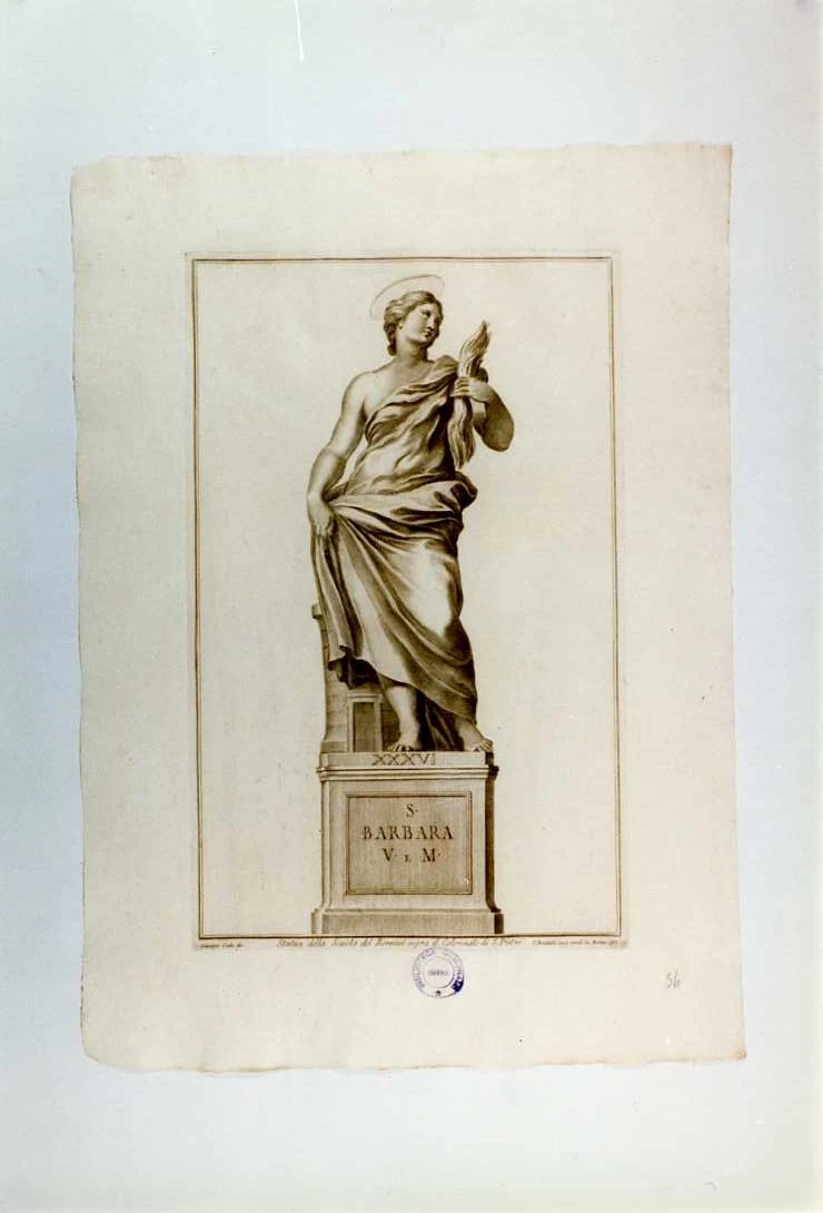 Giuseppe Cades 156 Santa Barbara Biblioteca Comunale Michele Romano