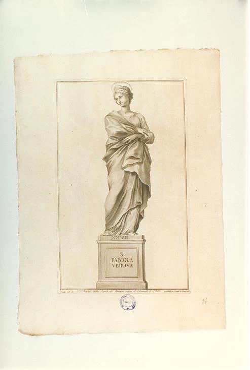 Giuseppe Cades 157 Santa Fabiola Biblioteca Comunale Michele Romano