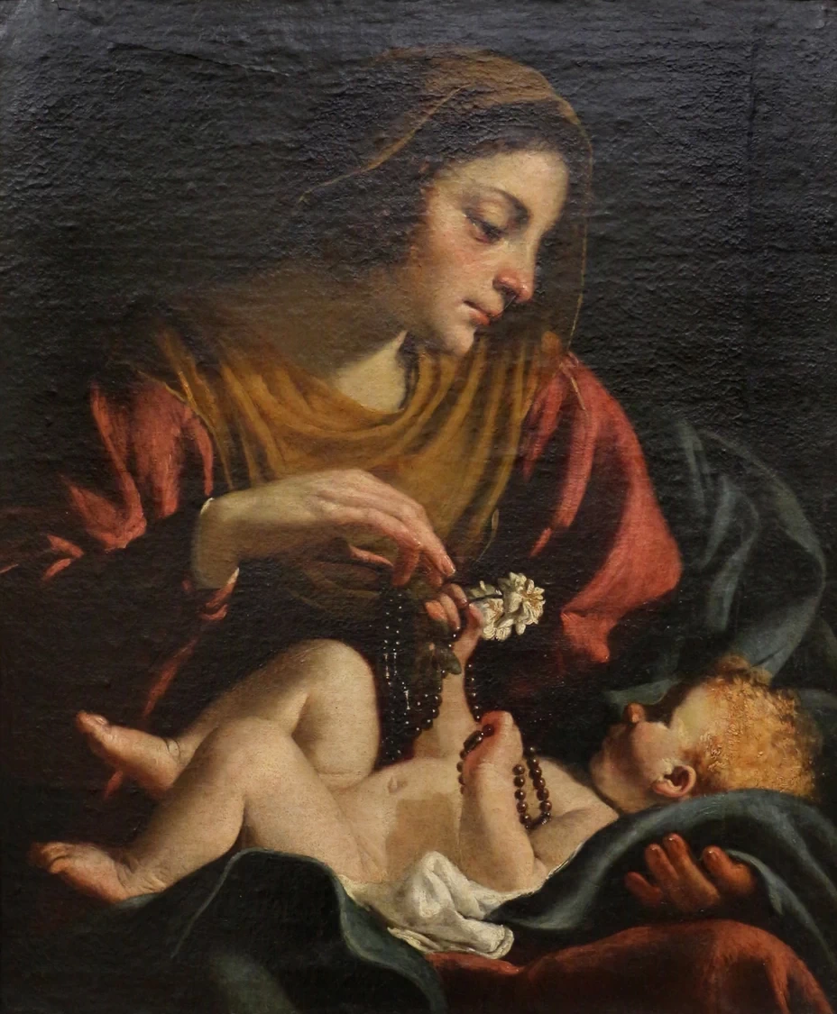 Guido Cagnacci 106 Madonna col Bambino Palazzo dei Diamanti (Ferrara)