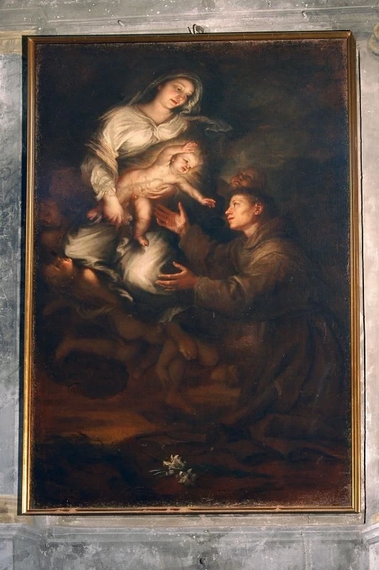 Francesco Cairo 32 Gesù appare a sat'Antonio da Padova