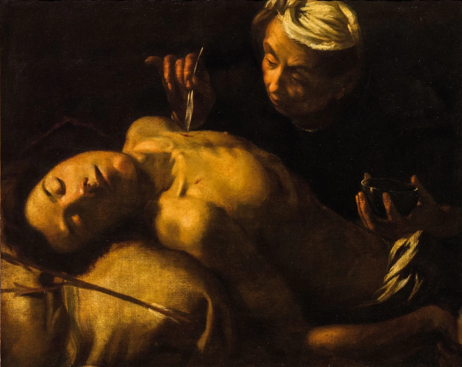 Francesco Cairo 88 San Sebastiano curato da Sant'Irene