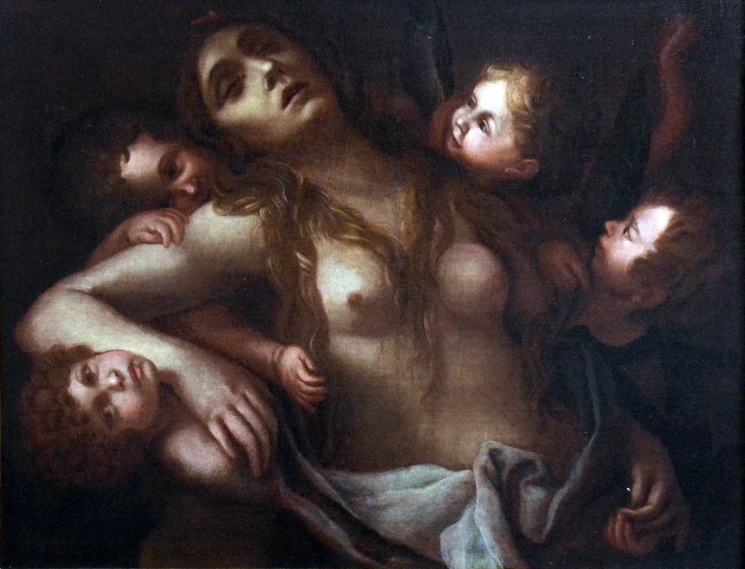 Francesco Cairo 97 Santa Maddalena rapita dagli angeli 1