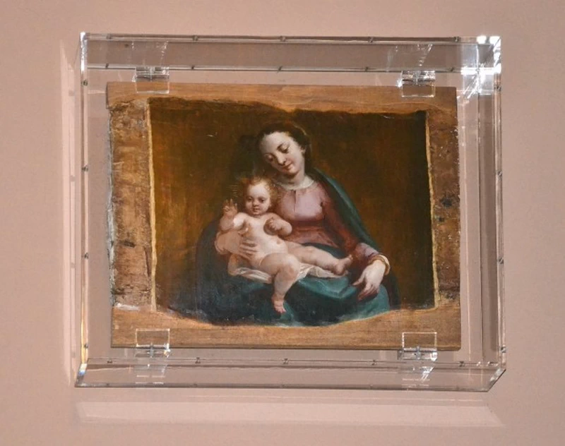 Luca Cambiaso 113 Madonna con Gesù Bambino