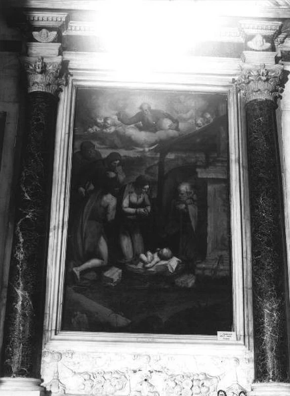 Luca Cambiaso 129 natività di Gesù Genova