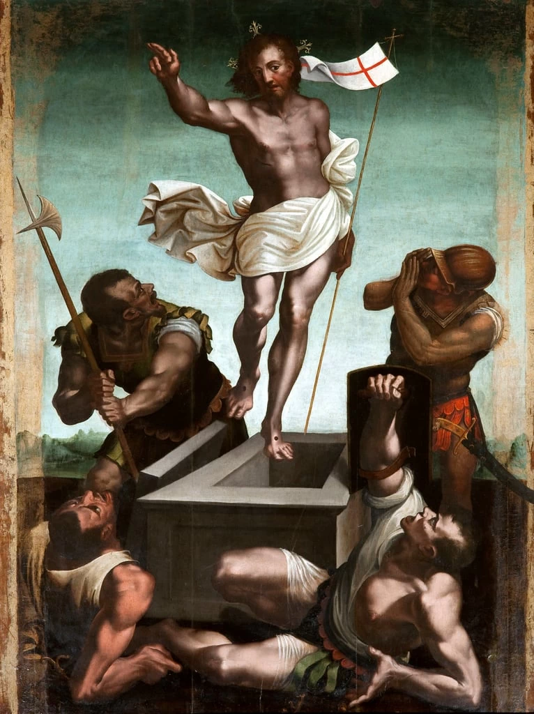 Luca Cambiaso 160 Resurrezione Santuario della Madonna miracolosa, Taggia