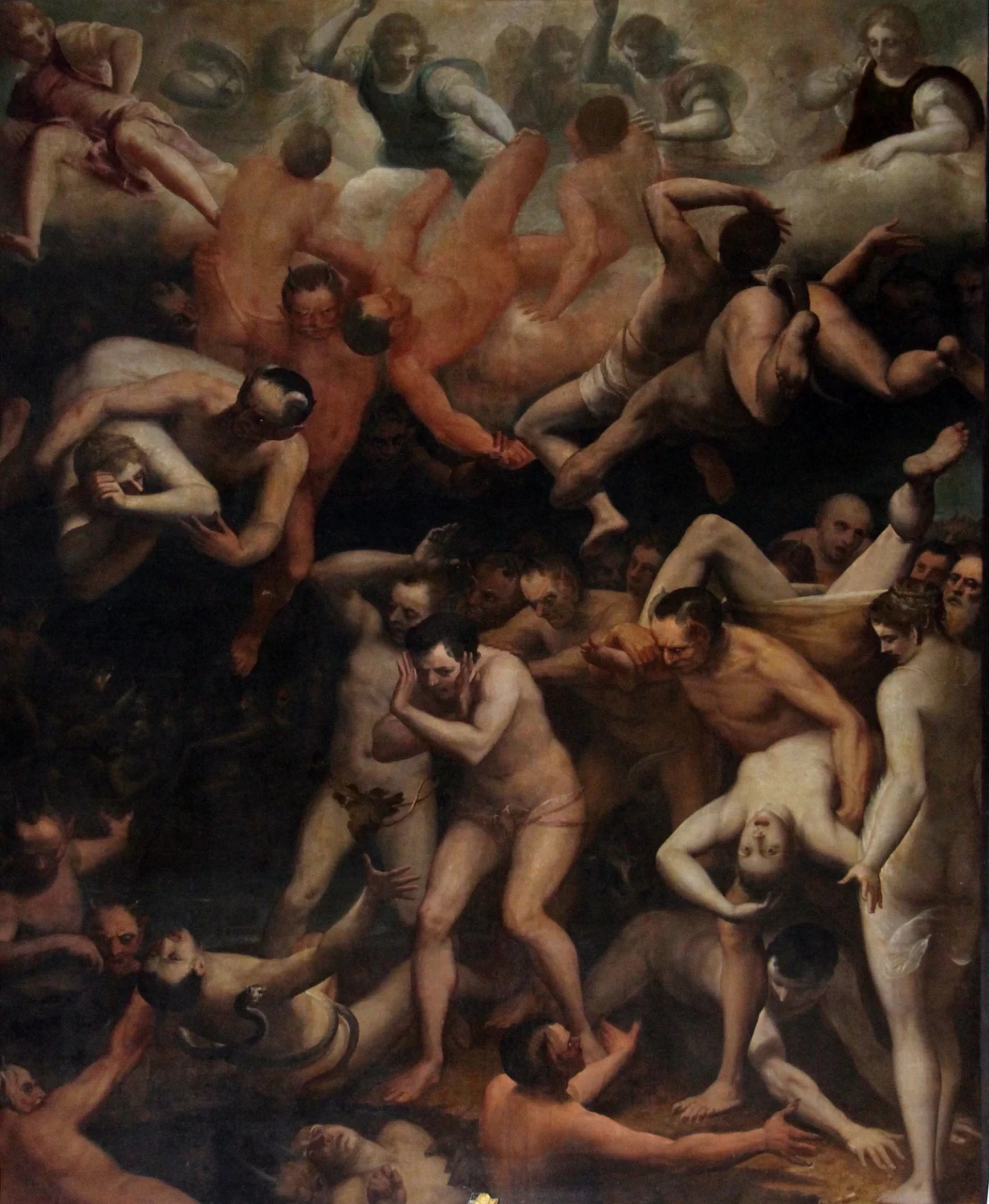Luca Cambiaso 21 Cacciata dei reprobi Santissima Annunziata di Portoria, Genova
