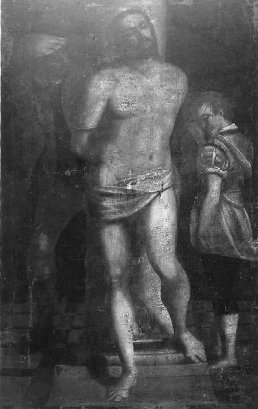 Luca Cambiaso 35 Cristo alla colonna Chiesa di S. Vincenzo De Paoli, Genova