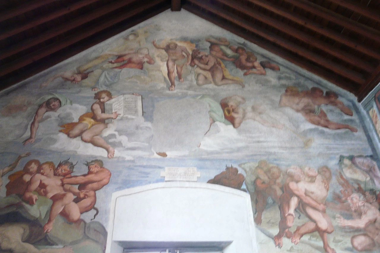 Luca Cambiaso 82 Interno del santuario di Nostra Signora delle Grazie, Chiavari