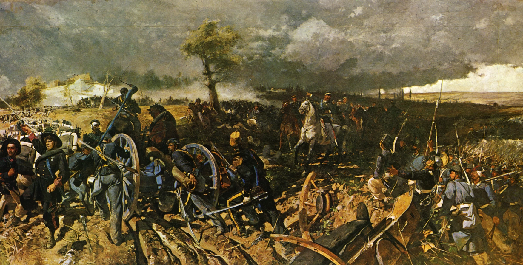 Michele Cammarano 51 La battaglia di San Martino [1883] Galleria Nazionale d’Arte Moderna, Roma
