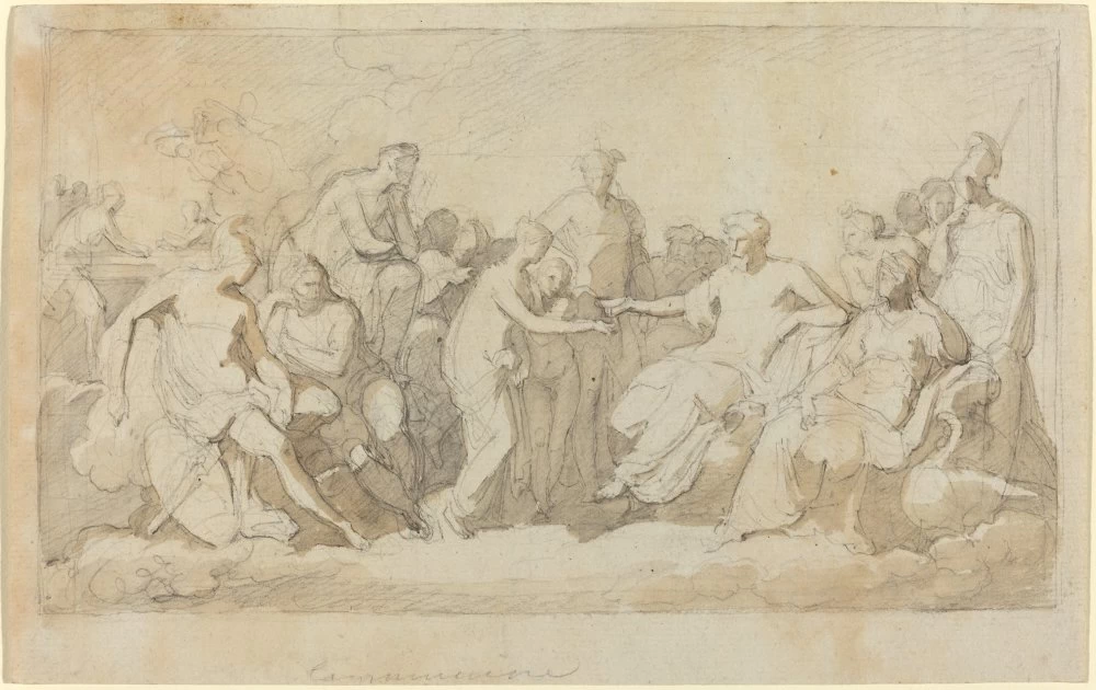 Vincenzo Camuccini 175 Il convito degli dei alle nozze di Amore e Psiche Julius S. Held Collection, National Gallery of Art