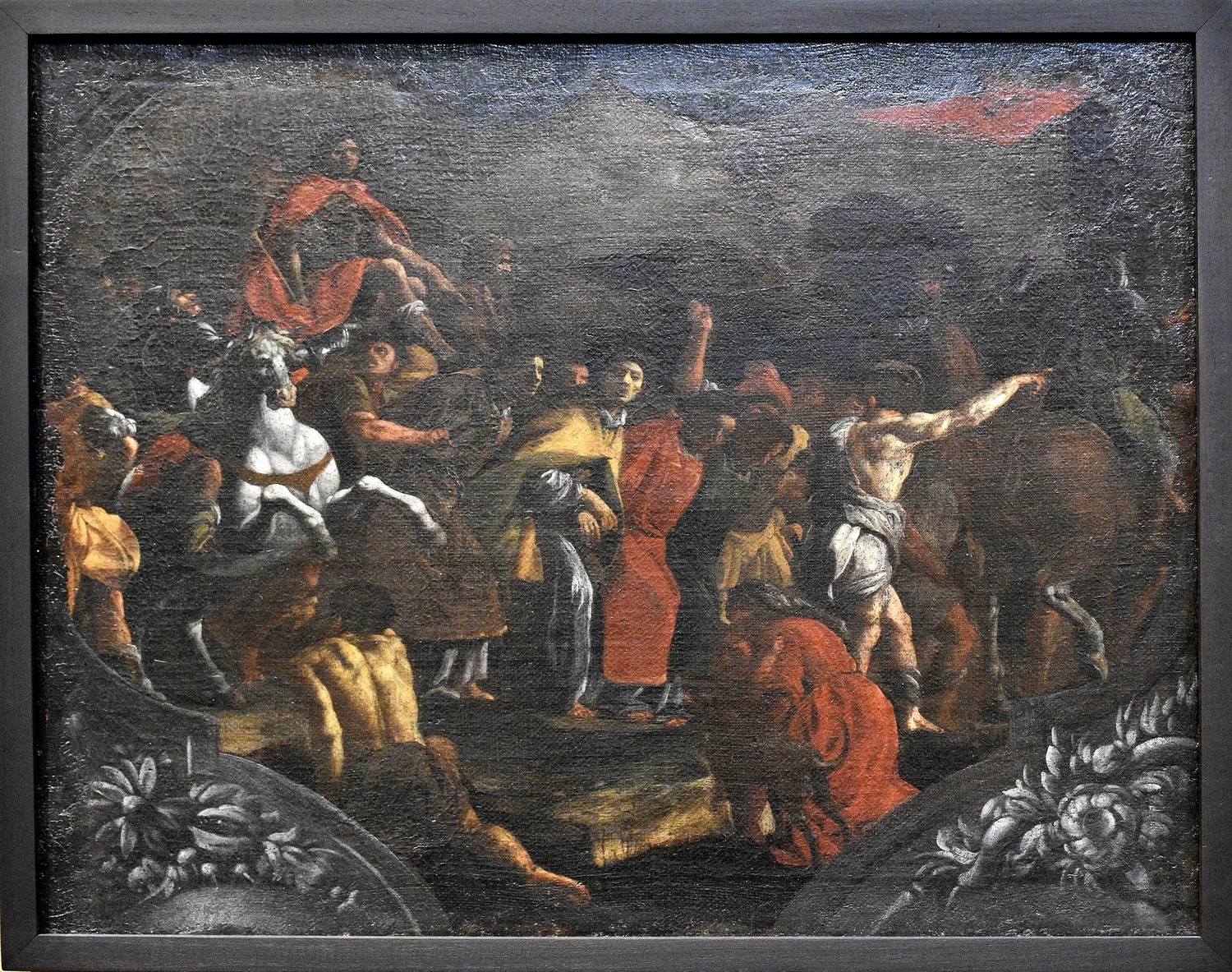 Giovanni Battista Caracciolo 117 San Gennaro, Festo e Desiderio in catene, davanti aTimoteo Certosa di san Martino, Napoli