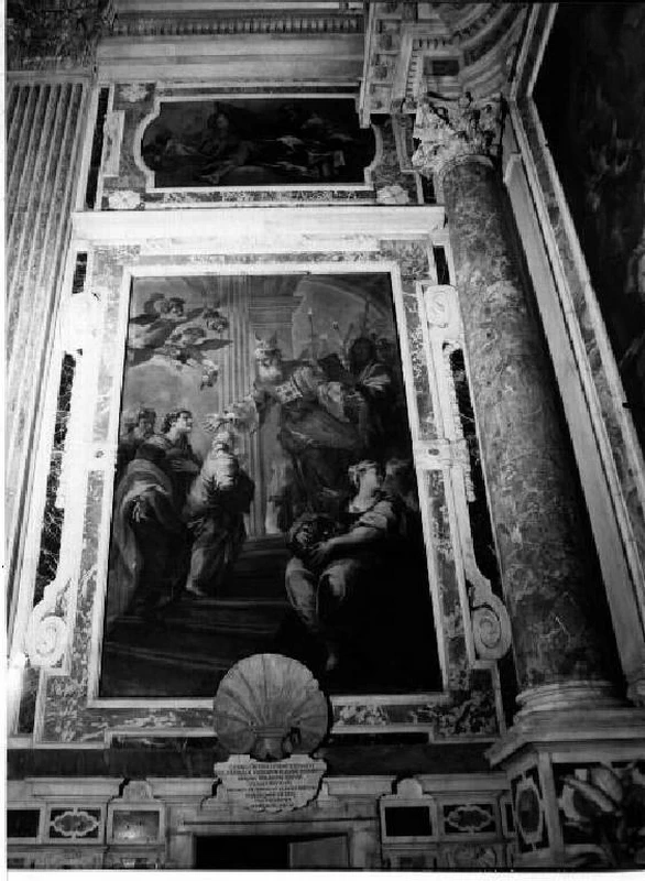 Giovanni Andrea Carlone 22 presentazione di Gesù al tempio Genova