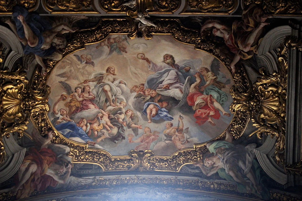 Giovanni Andrea Carlone 23 Roma. Il Gesù. Altar de San Francisco Javier