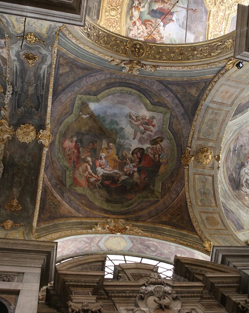 Giovanni Andrea Carlone 7 Genova, S Maria delle Vigne Altare dei Corrieri
