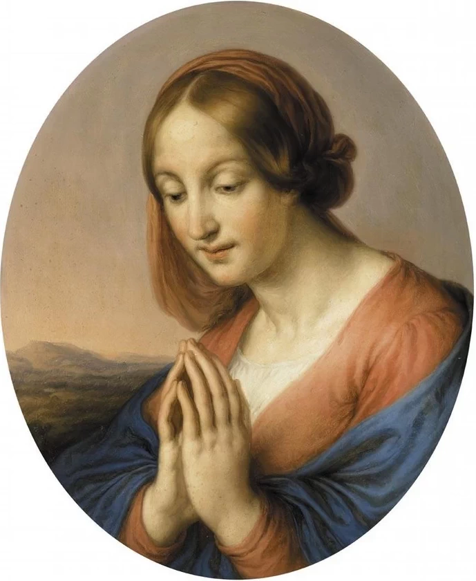 Giovanni Carnovali 65 Madonna orante