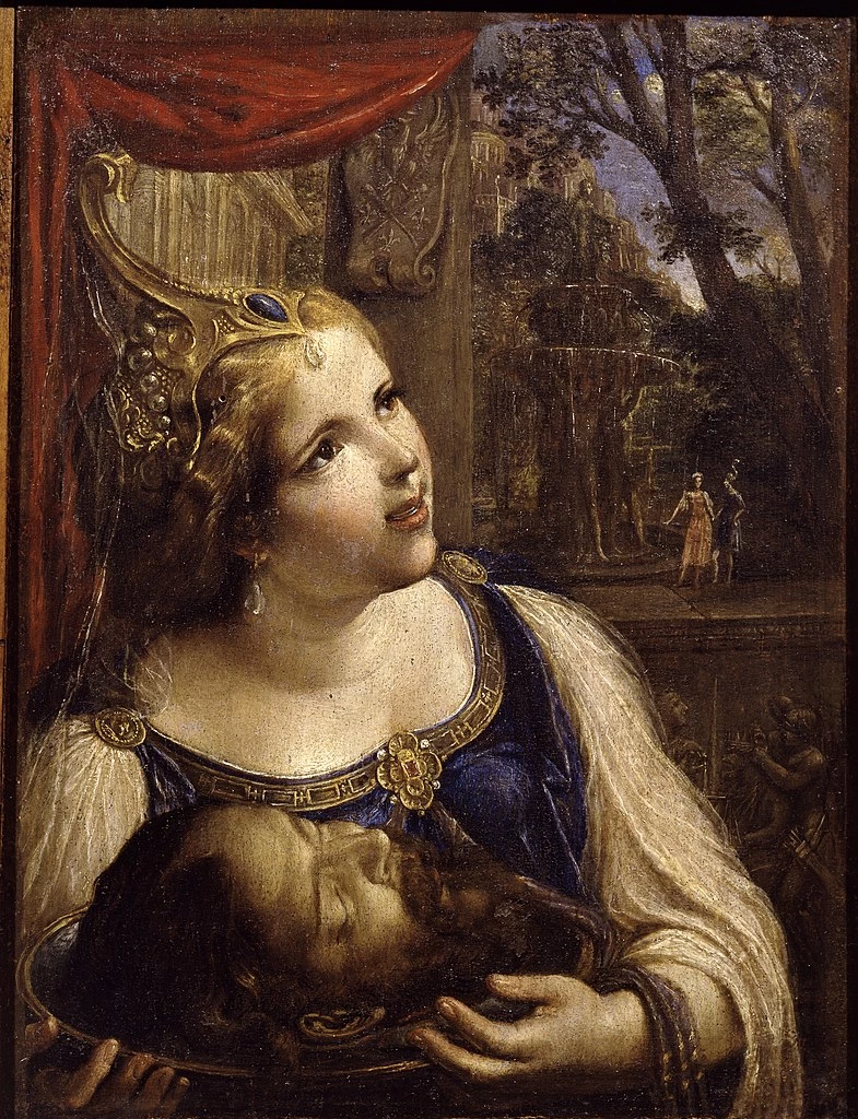 Angelo Caroselli 46 Salomè con la testa di San Giovanni Battista Accademia Carrara, Bergamo