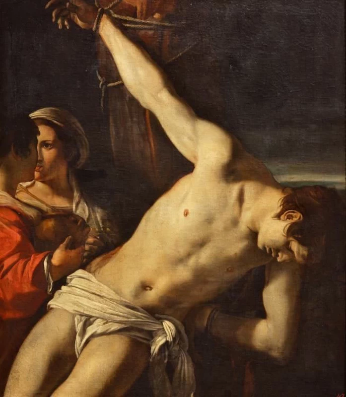Angelo Caroselli 49 San Sebastiano attribuito