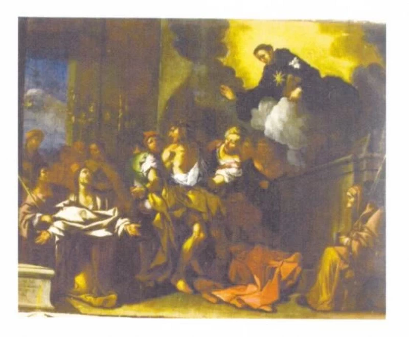Giulio Carpioni 145 Allegoria dell'Obbedienza Oratorio di S. Nicola da Tolentino, Vicenza