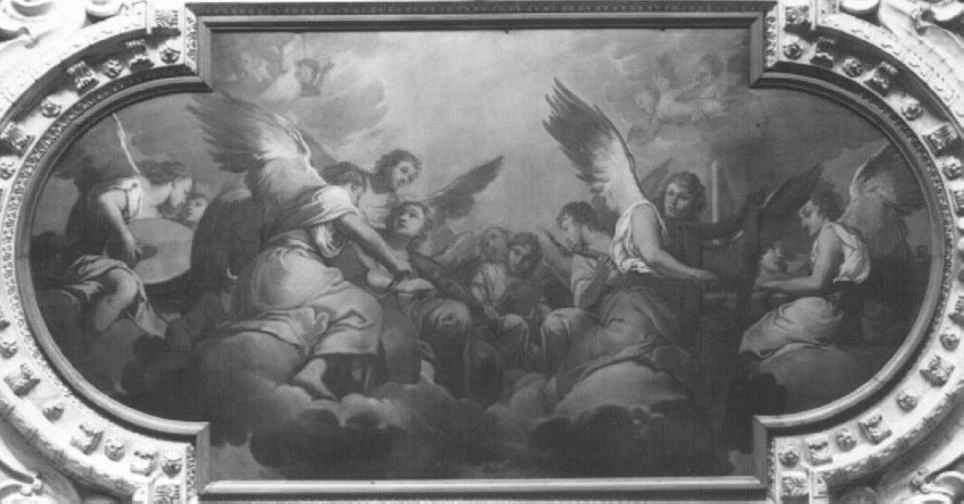 Giulio Carpioni 149 angeli musicanti Oratorio di S. Nicola , Stradella S. Nicola, Vicenza